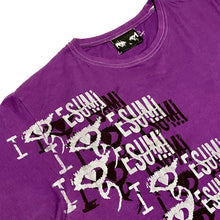 Load image into Gallery viewer, eye love esumi t-shirt purple
